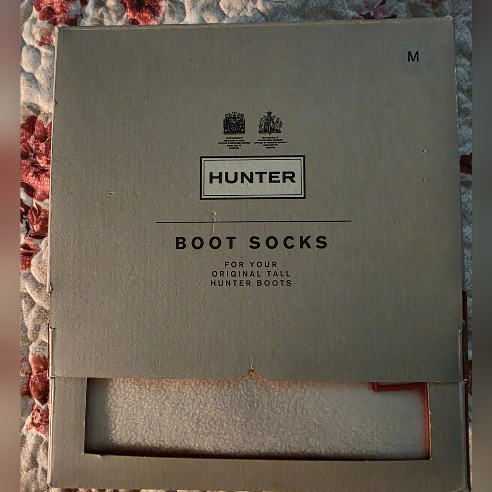 Hunter Men's Boot Socks - Cream